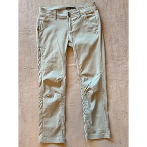 prAna Women's Size 6 Sage Green Halle Zip Pocket Drawstring Hiking Pants
